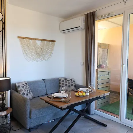 Casa Anbama - T2 Cosy - Piscines & Proche 아파트 *